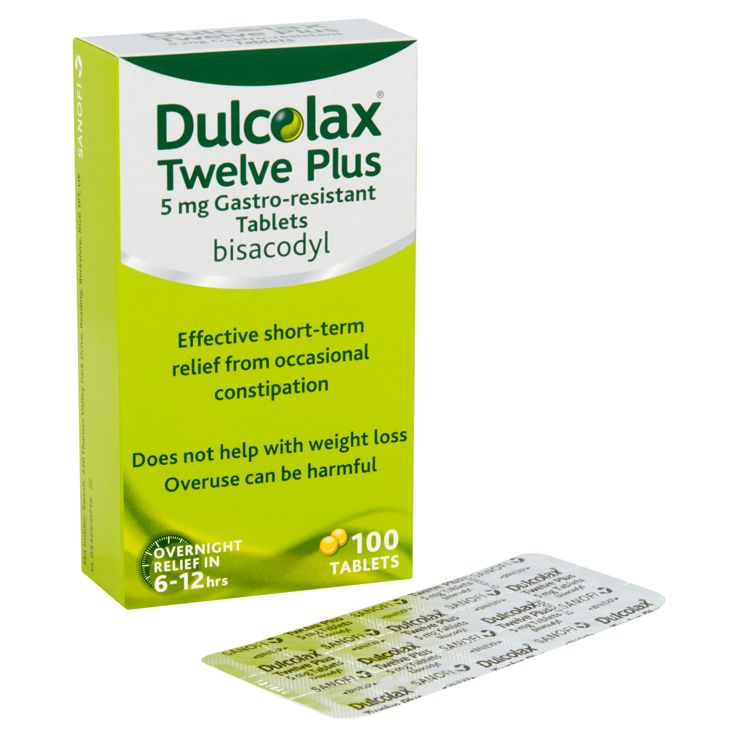 Dulcolax Twelve Plus (100 tablets)