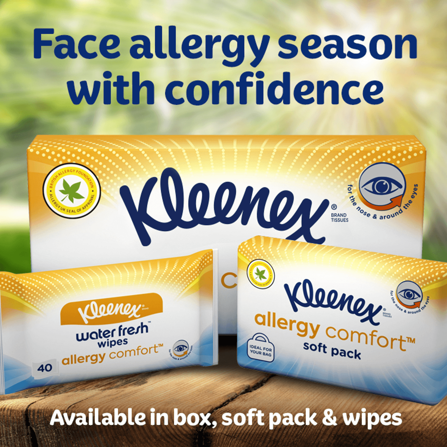 Kleenex® Water Fresh™ Wipes Allergy Comfort™ (40 Wipes)