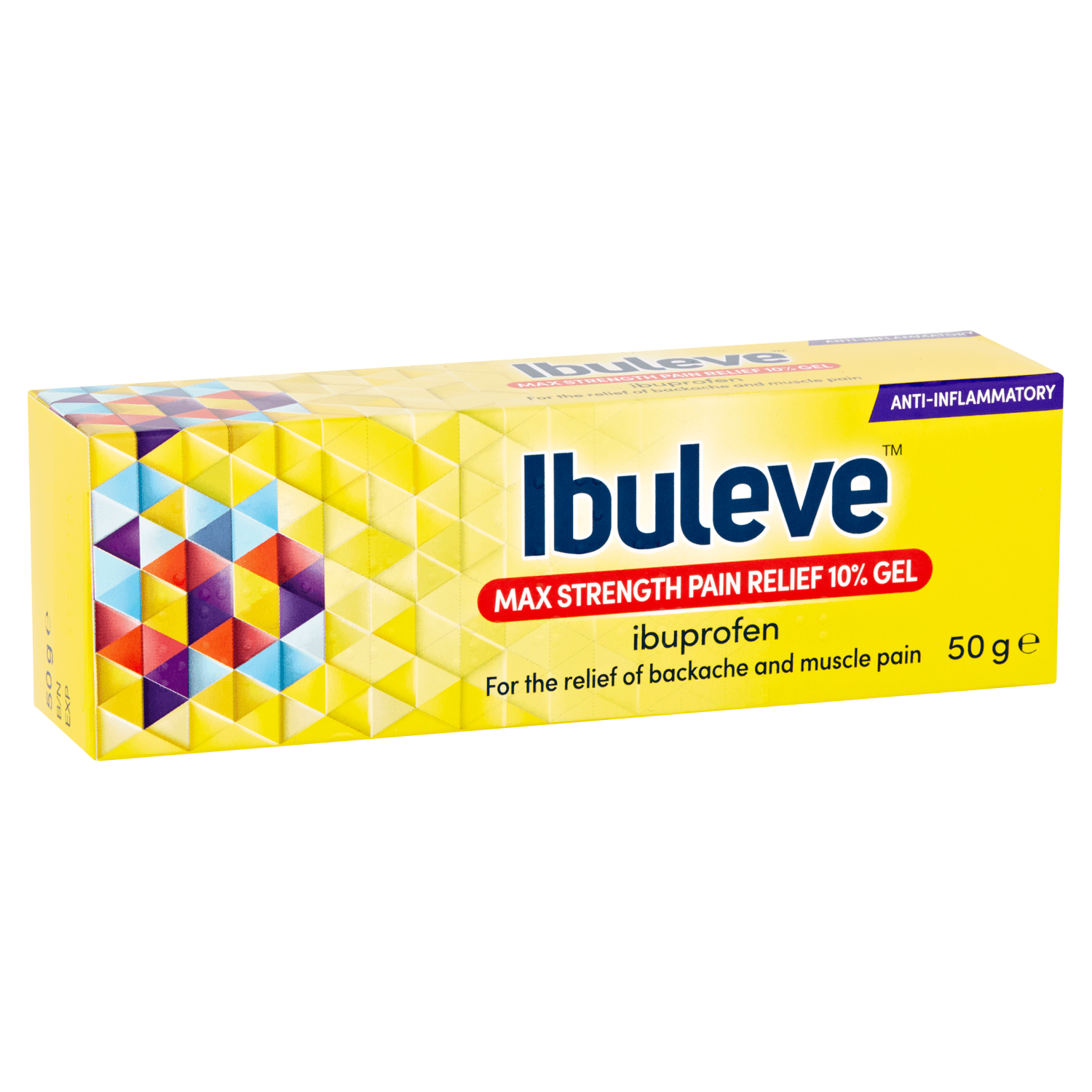 Ibuleve Max Strength Pain Relief Gel 10% (50g)