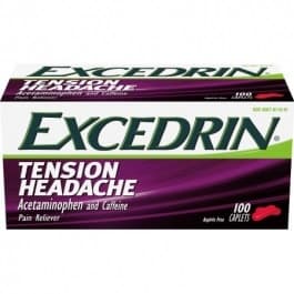 Excedrin Tension Headache Caplets (100 count)