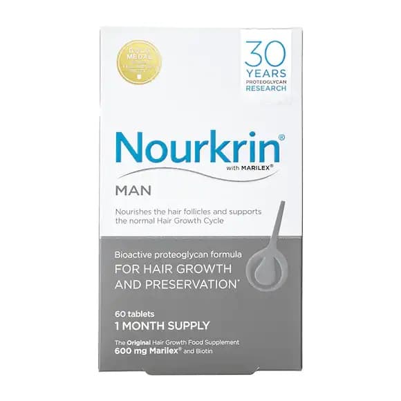 Nourkrin® MAN For Hair Preservation- 1 Month Supply (60 Tablets)