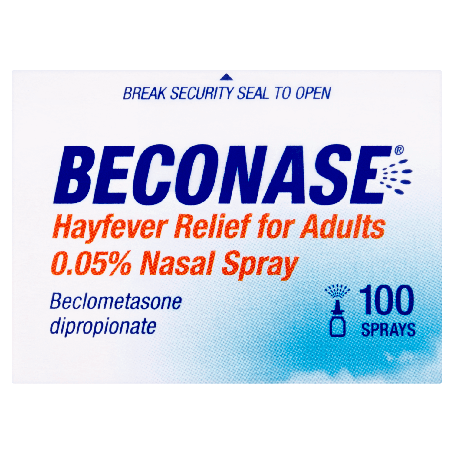 Beconase Hayfever Relief for Adults 0.05% Nasal Spray (100 sprays) 