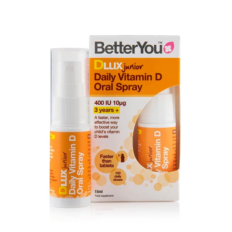 BetterYou DLux Junior Daily Vitamin D Oral Spray (15ml)