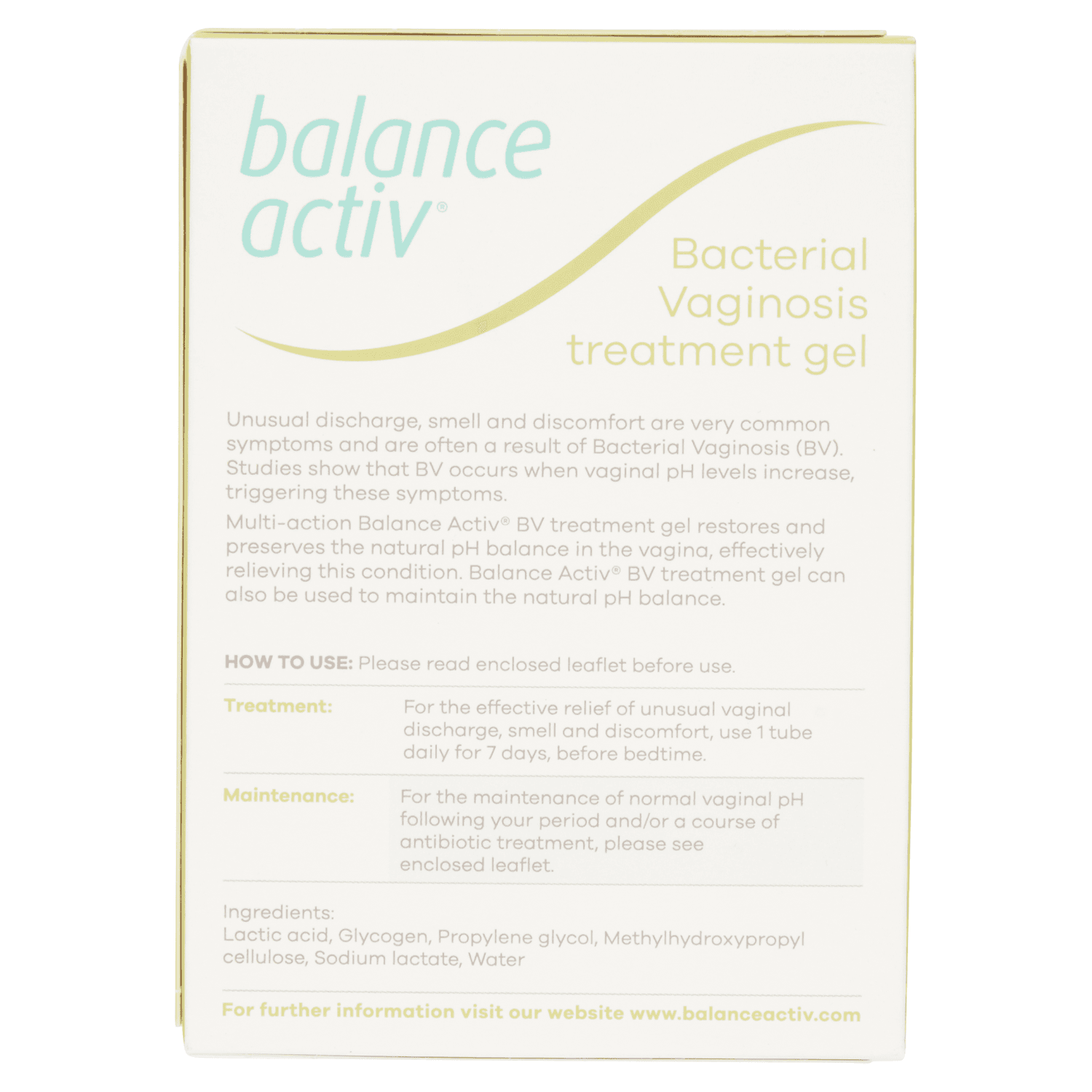 Balance Activ BV Treatment (7 Tubes)