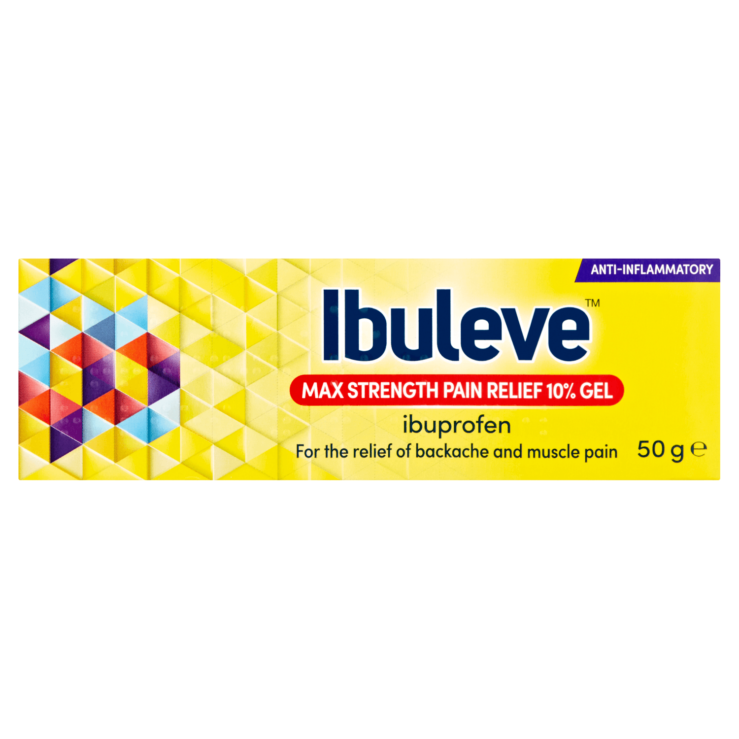 Ibuleve Max Strength Pain Relief Gel 10% (50g)