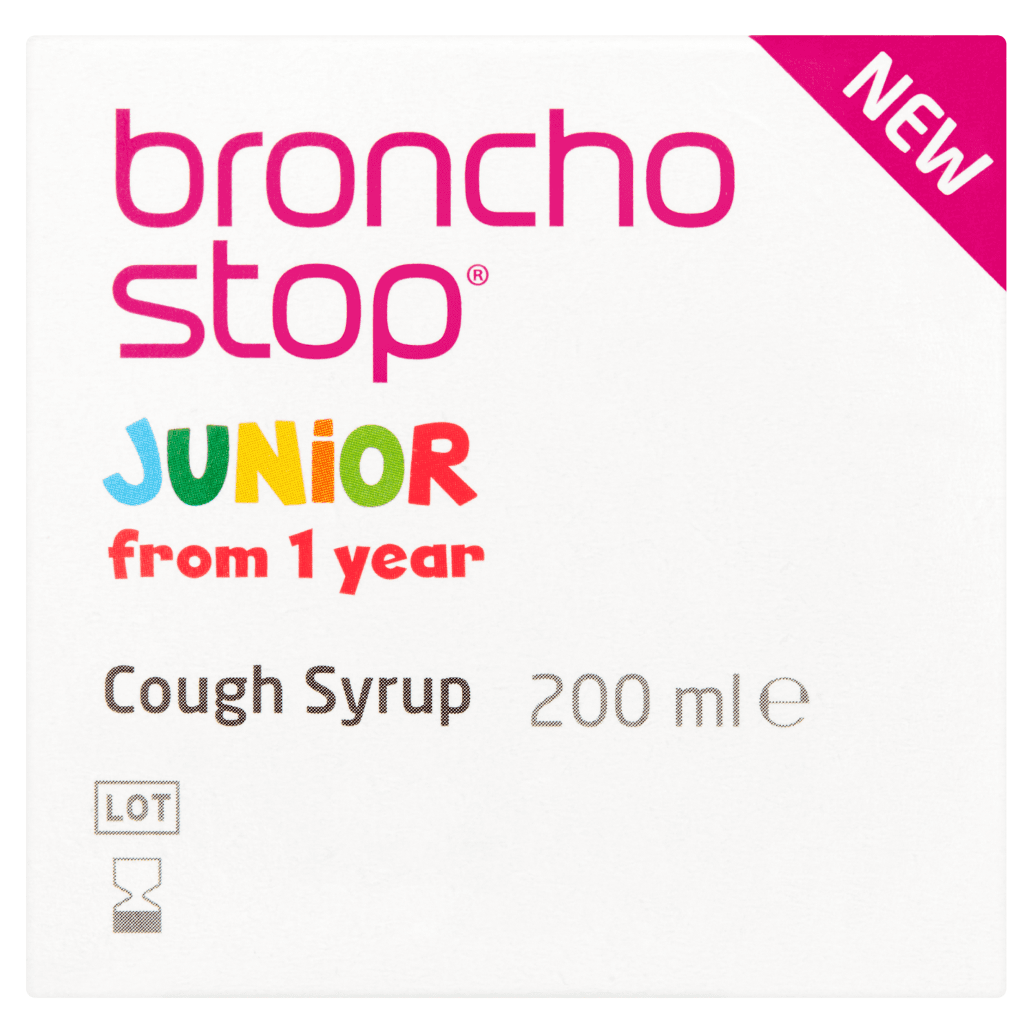 Bronchostop Junior Cough Syrup for children from 1 Year (200ml)