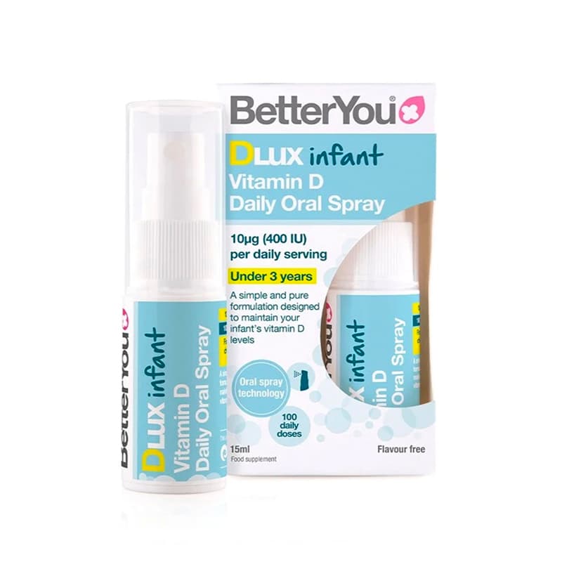 BetterYou DLux Infant Daily Vitamin D Oral Spray (15ml)